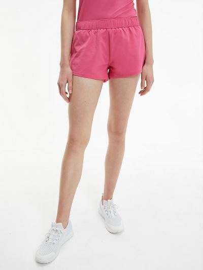Calvin Klein Ruhák HU567303 | Calvin Klein Gym Női Rövidnadrág Rózsaszín